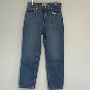 Everlane High Rise Straight Denim